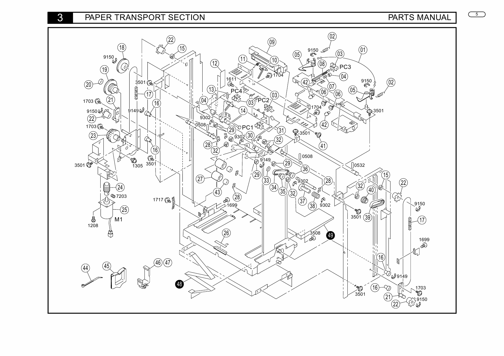 Konica-Minolta Options C-306 306L Parts Manual-5